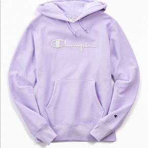 Champion UO Lilac Boyfriend Reverse Weave Hoodie